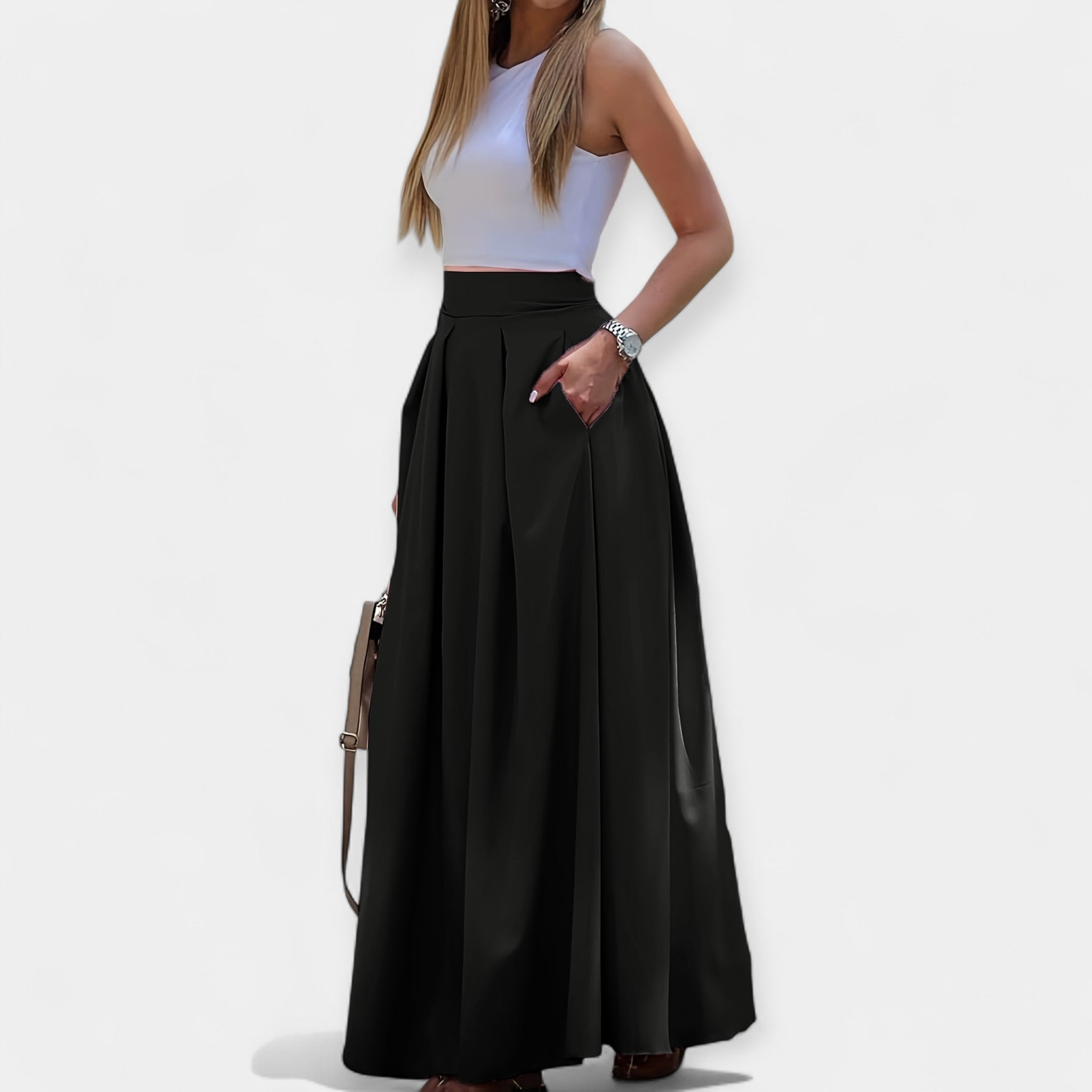 Virginia | Falda Midi Elegante