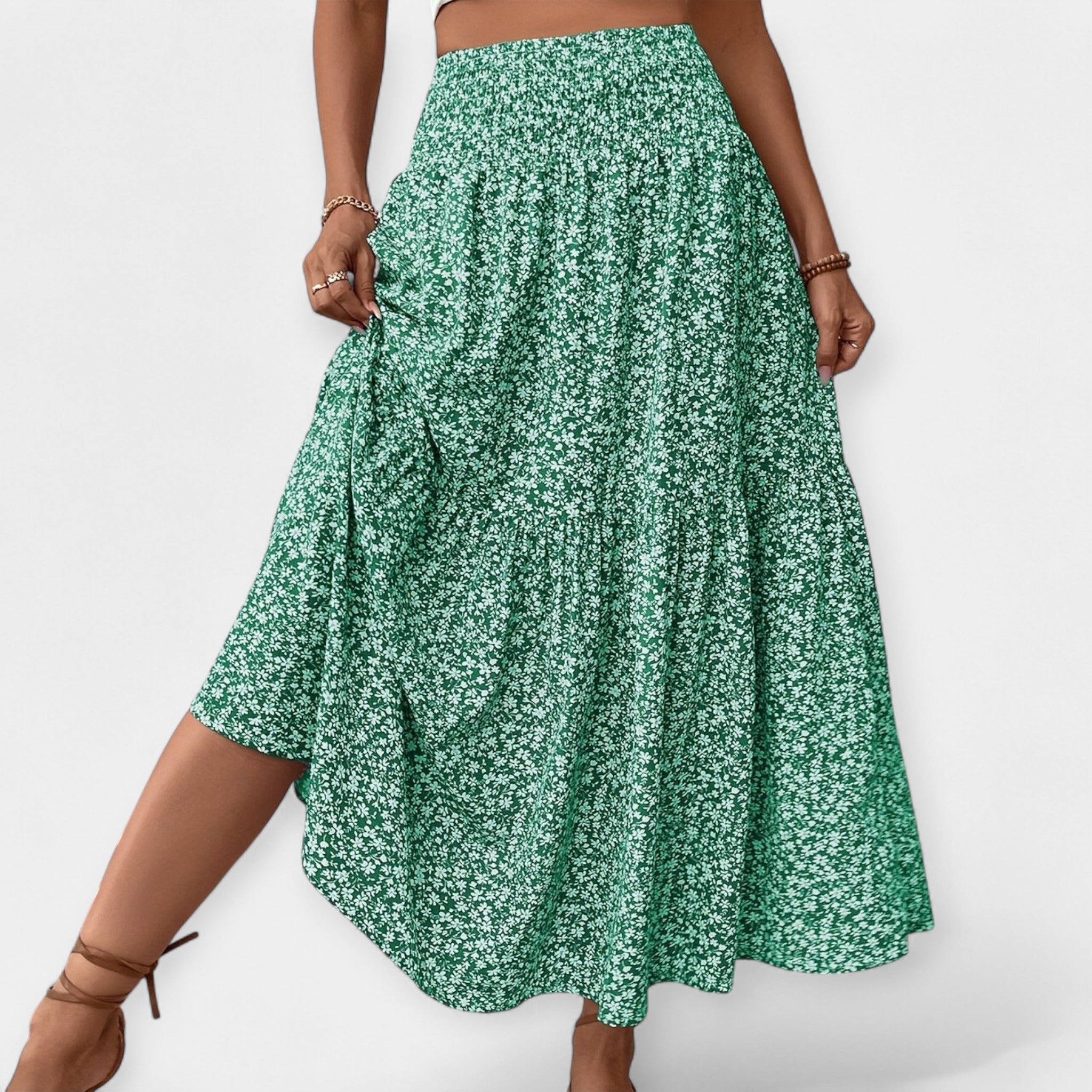 Daniela | Falda Maxi Floral