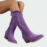 Lidia | Botas Bordadas Elegantes