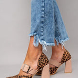 Carla | Sandalias Leopardo Elegantes