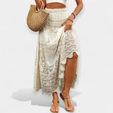 Diana | Falda Midi de Encaje