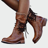 Maribel | Botines de Piel Casuales