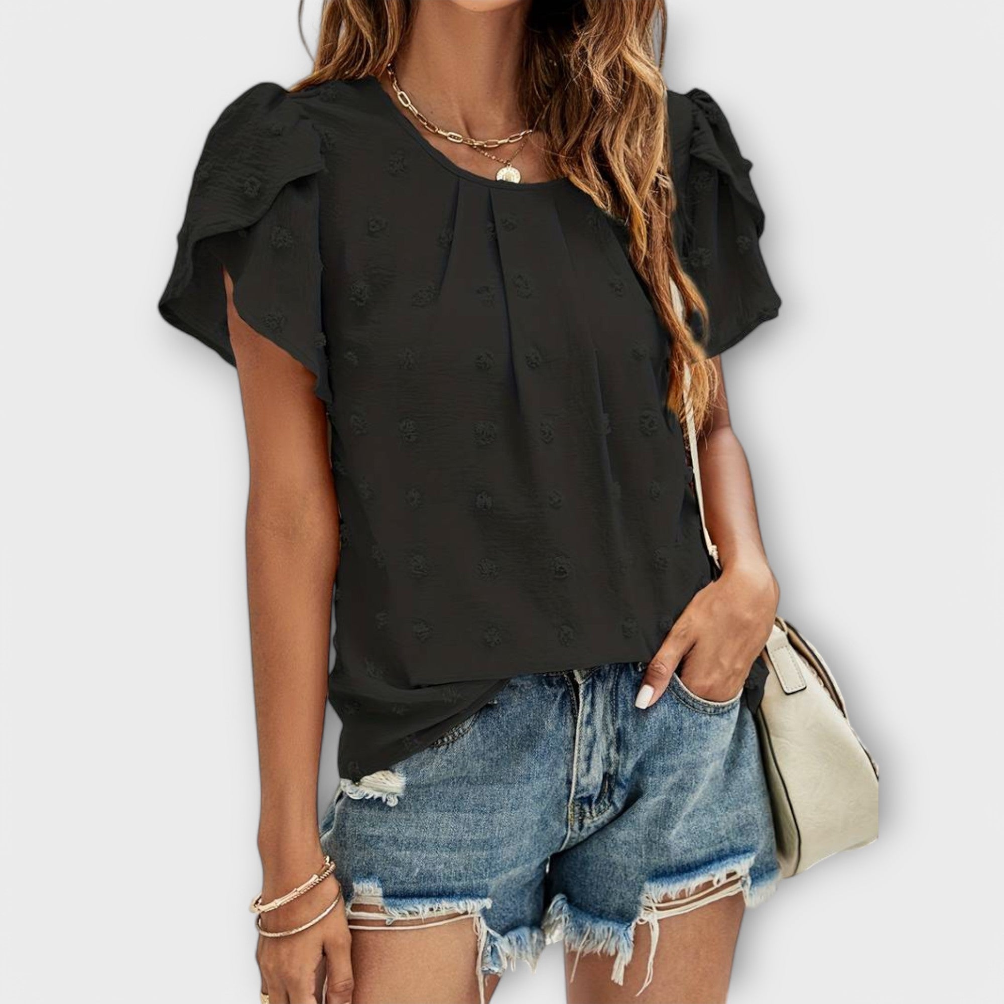 Flora | Blusa Floral de Punto