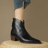 Mercedes | Botines de Piel Elegantes