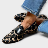 Amparo | Zuecos Leopardo Elegantes