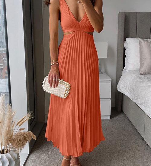 Olga | Vestido Midi Sin Mangas