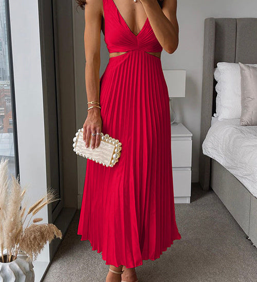 Olga | Vestido Midi Sin Mangas