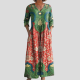 Adriana | Vestido Maxi Floral