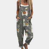 Noelia | Mono Estampado con Tirantes