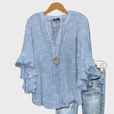 Pilar | Blusa a Rayas Suelta