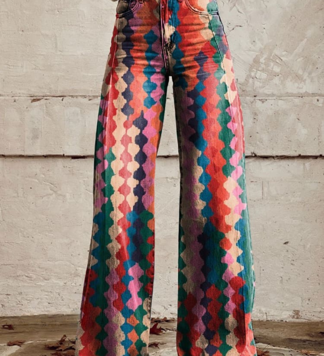 Antonia | Pantalón Acampanado Bohemio