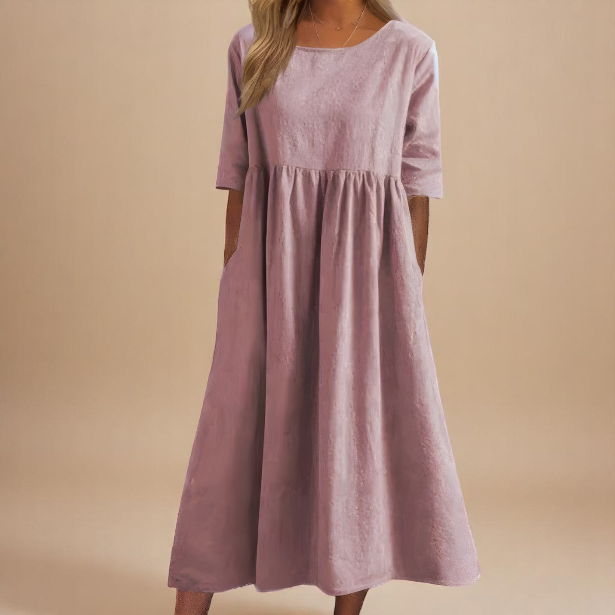 Estela | Vestido de Algodón Fluido