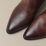 Mercedes | Botines de Piel Elegantes