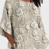 Mónica | Blusa Floral Holgada