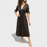 Nuria | Vestido Midi Estampado