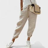 Paula | Pantalón de Lino Elegante