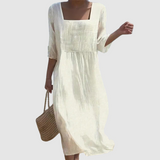 Pilar | Vestido Mini de Lino
