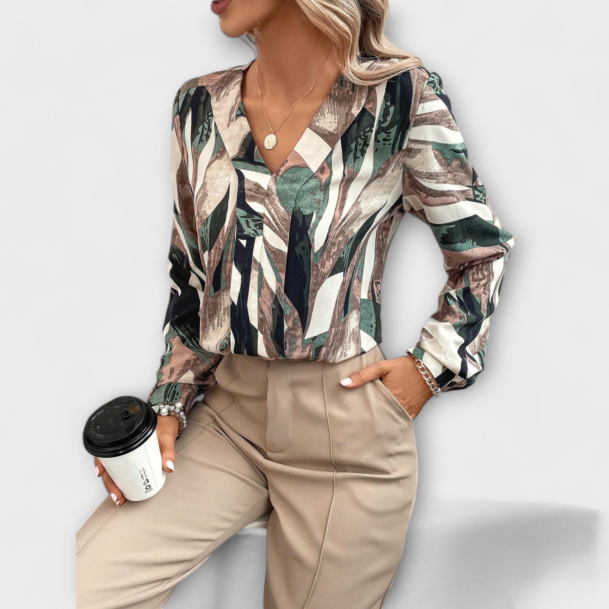 Eva | Blusa Estampada Casual