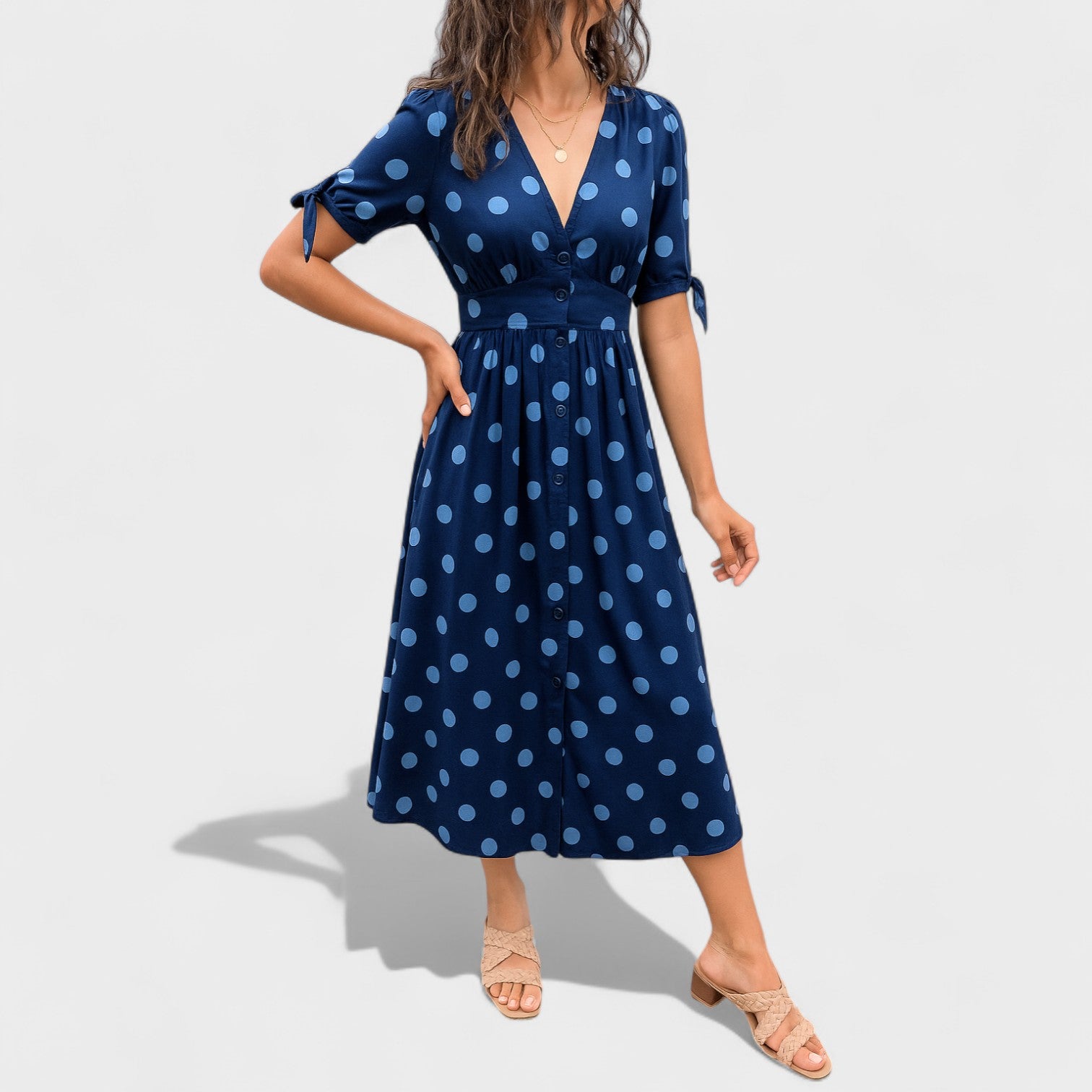 Montserrat | Vestido Midi Estampado