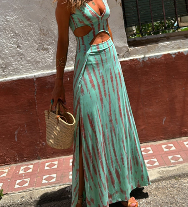 Montserrat | Vestido Maxi con Tirantes
