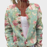 Margarita | Cárdigan Floral Otoñal