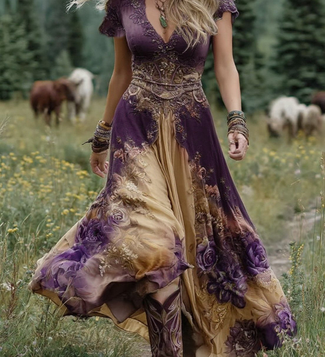 Virginia | Vestido Maxi Floral