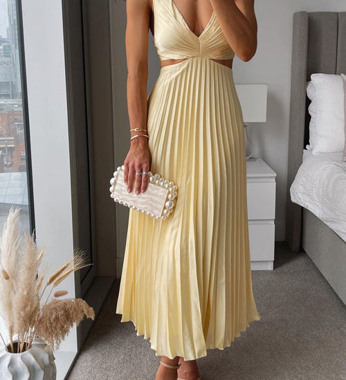 Abito Bellezza | Vestido Plisado para Ocasiones