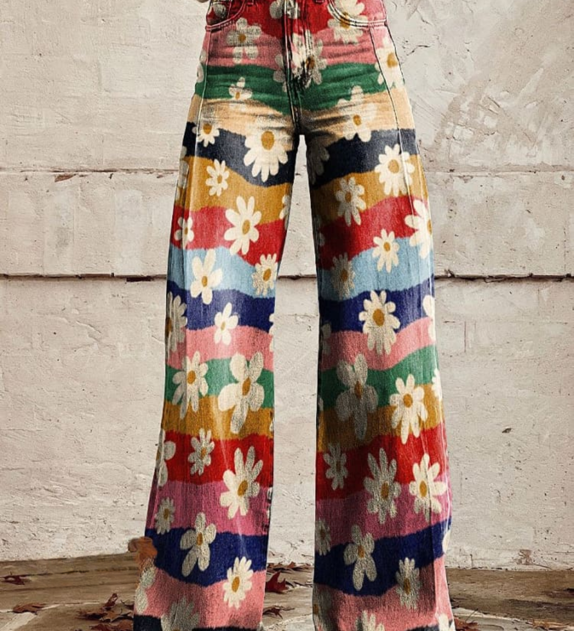 Beatriz | Pantalón Floral Fluido