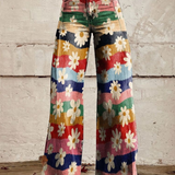 Beatriz | Pantalón Floral Fluido
