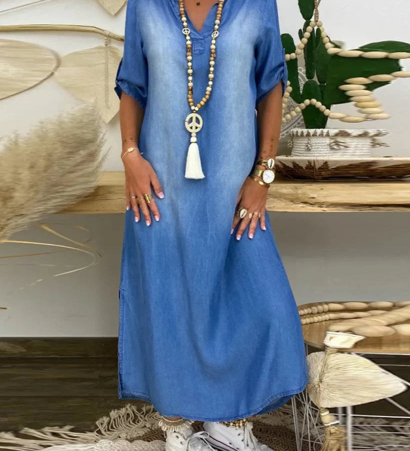 Teresa | Vestido Maxi Fluido