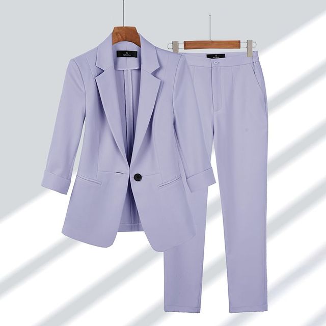 Delia | Blazer Liso Elegante