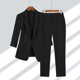 Delia | Blazer Liso Elegante