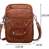 Rosario | Bolsa de Cuero Clásica