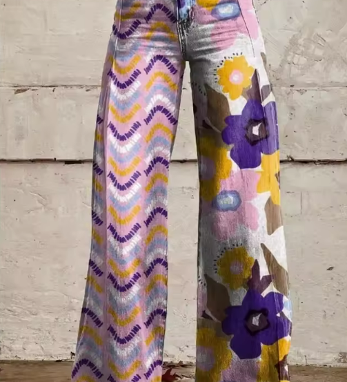 Josefa | Pantalón Floral Veraniego