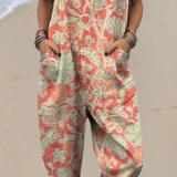 Victoria | Vestido Floral de Piel