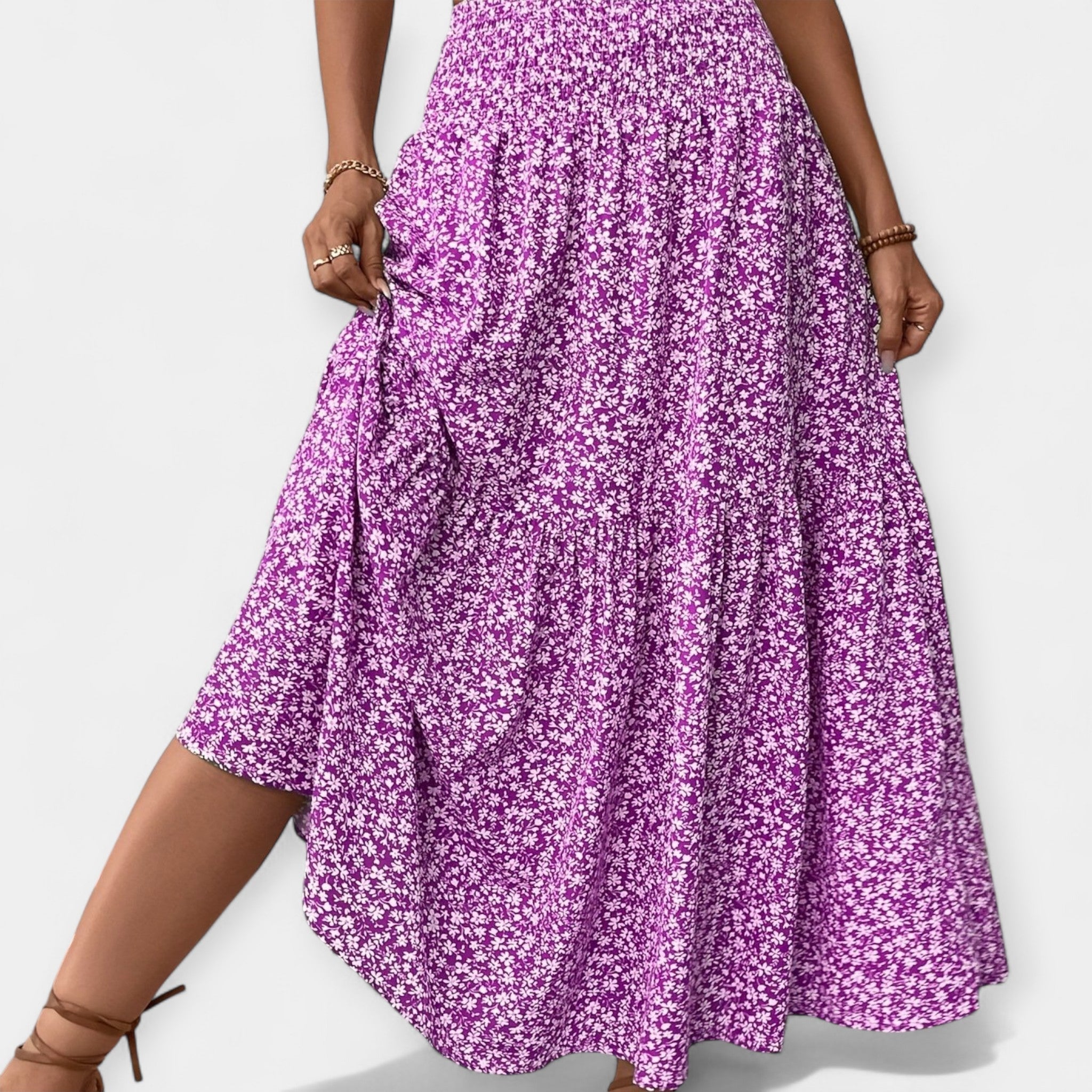 Daniela | Falda Maxi Floral