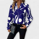 Ester | Blusa Geométrica Ajustada