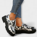 Sandra - Mocasines Clásicos Retro con Estilo