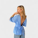 Paz | Blusa de Piel Elegante