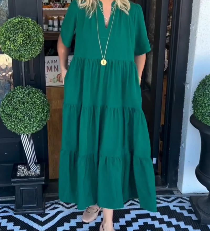 Vega | Vestido Maxi Fluido