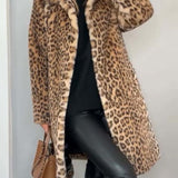 Magdalena | Abrigo Largo Leopardo