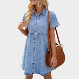 Amaia | Vestido Denim Holgado