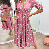 Eloísa | Vestido Estampado Elegante