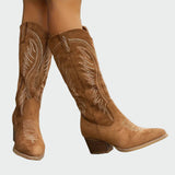 Lidia | Botas Bordadas Elegantes