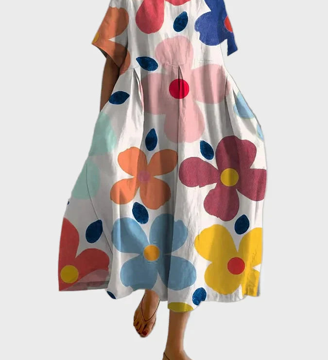 Silvia | Vestido Maxi Floral