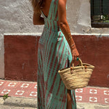 Mónica | Vestido Maxi con Tirantes