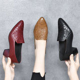 Sonia | Tacones Bordados de Piel