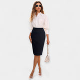 Violeta | Falda Midi Elegante