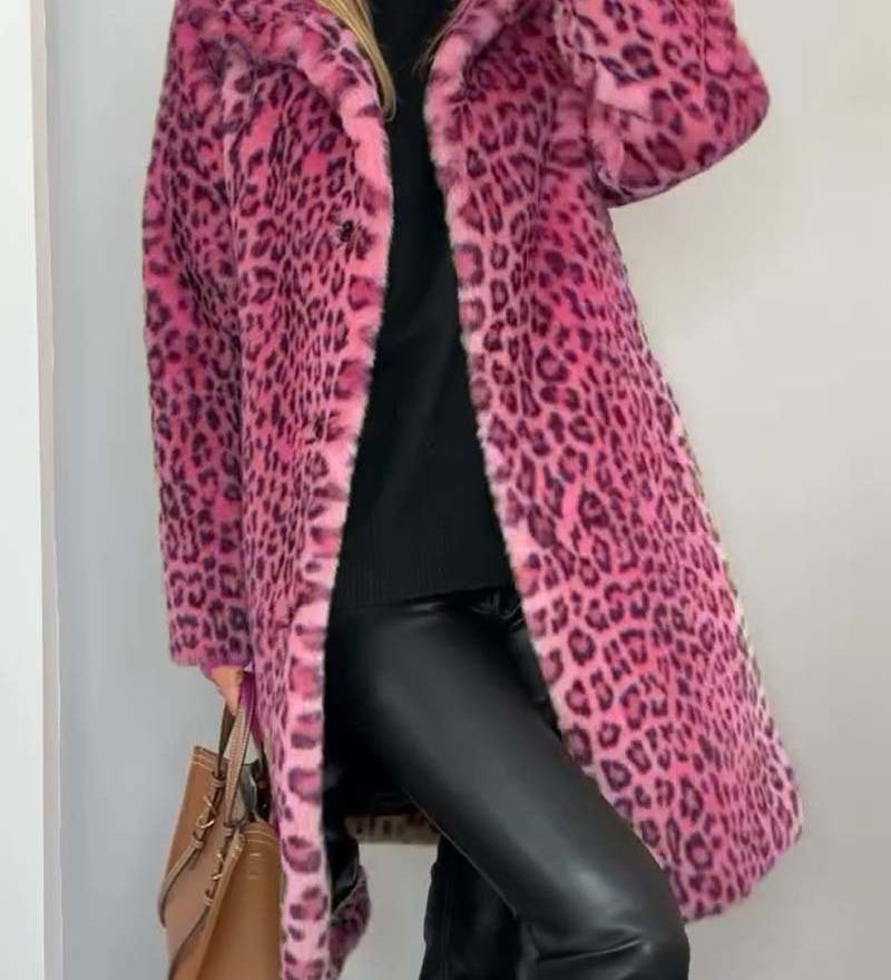 Magdalena | Abrigo Largo Leopardo