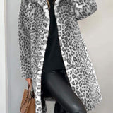 Luz | Abrigo Largo Leopardo
